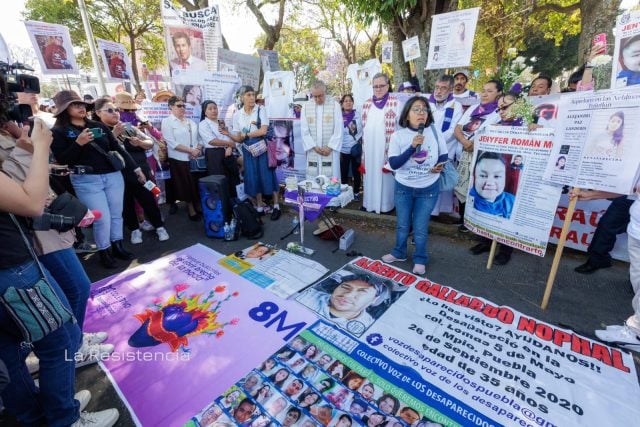 8M Puebla: Voz de los Desaparecidos pide solidaridad y empatía con mujeres