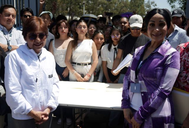 Rectora de la BUAP recibe pliego petitorio general de Ciudad Universitaria