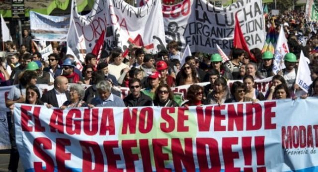 “Las aguas son un derecho humano”: Convocan protesta contra su privatización este 22 de marzo