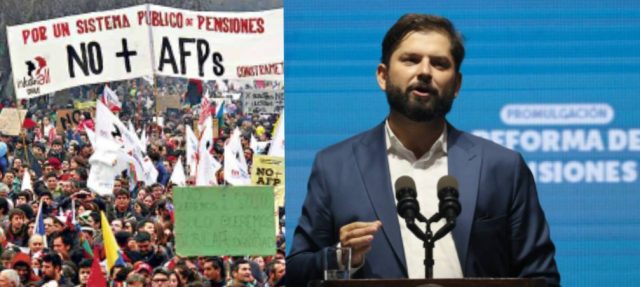 Se prometió el fin de las AFP… pero se terminó fortaleciéndolas: Boric promulga su reforma de pensiones