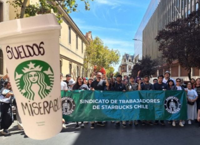 trabajadores de Starbucks