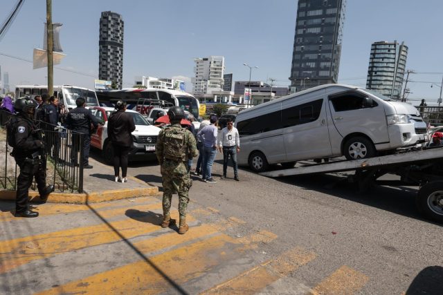 Autoridades de Puebla aseguran 20 unidades de transporte público por incumplir normativa